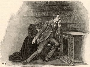 Das Abenteuer des gelben Gesichts von Sidney Paget