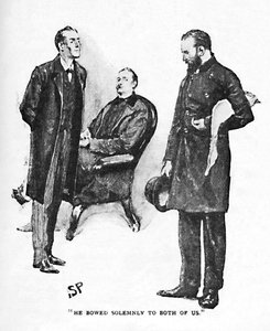Er verbeugte sich feierlich vor uns beiden, 1892