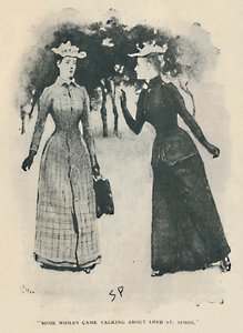 Eine Frau sprach über Lord St. Simon von Sidney Paget