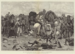Der Krieg im Sudan, der Kampf am Sonntag, 22. März, bei McNeill