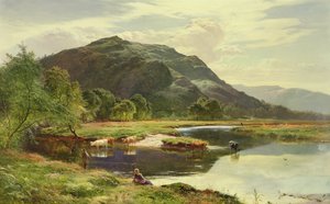 Hochland-See-Szene