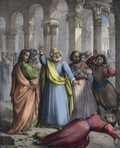 Der Tod des Ananias