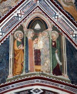 Darstellung im Tempel Die Heilige Familie vor Symeon