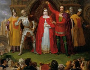 Hochzeit König Alfreds des Großen von England von Sigmund Ferdinand von Perger