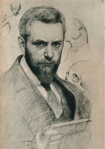 Porträt des von Sigmund Lipinsky