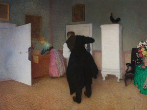 Interieur von Sigmund Walter Hampel