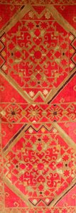 Mandala antiker Wandbehang von Sil A