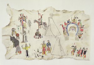 Der Shoshone-Sonnentanz und der Peyote-Kult