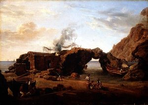 Felsige Landschaft auf Capri