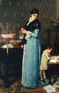Mutter, von Silvestro Lega