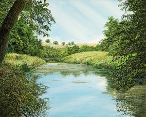 Idyllische Ansicht