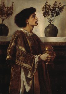 Ein Diakon von Simeon Solomon