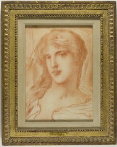 Kopf, um 1880 von Simeon Solomon