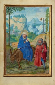 Die Flucht nach Ägypten von Simon Bening