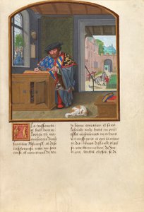 Der Herold des Ordens vom Goldenen Vlies schreibt über Jacques de Lalaing, ca. 1530-40