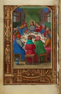 Das letzte Abendmahl von Simon Bening