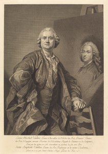 Louis Michel Vanloo von Simon Charles Miger after Louis Michel Van Loo