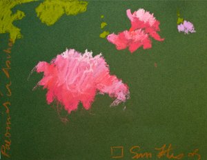 Pfingstrosen in Aschau von Simon Fletcher