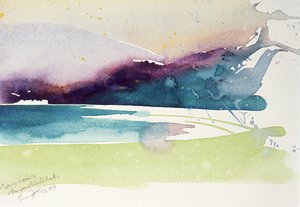 Regen kommt Amanohashidate, 2000