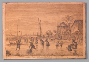 Außerhalb von Alkmaar von Simon Fokke