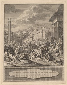 Raub der Sabinerinnen von Simon Fokke after Bernard Picart