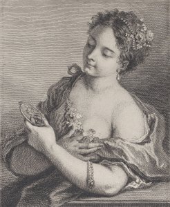 Frühling Le Printemps, 1742-62 von Simon Francois Ravenet