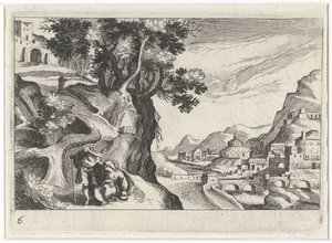 Landschaft mit Juda und Tamar