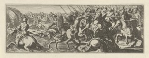 Feldschlacht bei einem Fluss (Cavalerie)