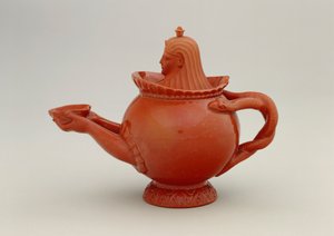 Teekanne im ägyptischen Stil, nach 1793 von Simon Henrich Steitz