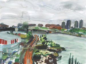 Blick auf den Harlem River