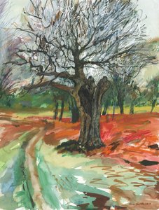 Alter Baum, Richmond Park, 2019 von Simon Neville
