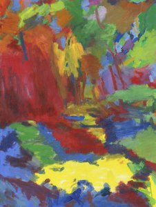 Waldweg Nr. 32, 2024 von Simon Neville