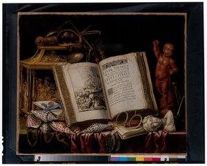 Ein Vanitas-Stillleben