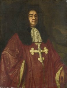Porträt von Johannes Camprich van Cronefelt, Ritter des Ordens von St. Mauritius und Lazarus, kaiserlicher deutscher Botschafter in Den Haag