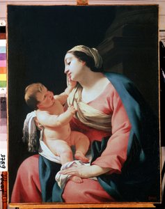 Die Jungfrau und das Kind von Simon Vouet