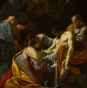 Die Grablegung von Simon Vouet