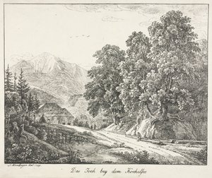 Der Weg am Kochelsee von Simon Warnberger