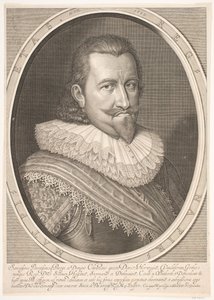 Porträt von Christian IV von Simon de Pas
