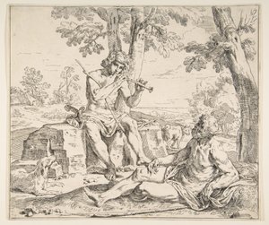 Merkur und Argus, ca. 1630-1648