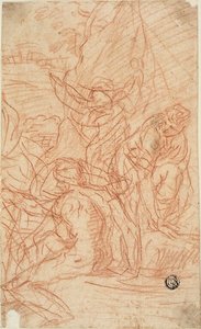 Badende Nymphen von Simone Cantarini