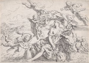 Die Entführung der Europa, nach Reni, ca. 1636