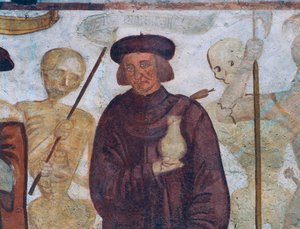 Der Tod mit dem Doktor (Detail)