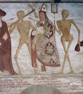 Der Bischof und der Tod (Detail)
