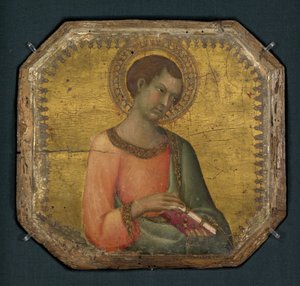 Ein Heiliger, der ein Buch hält, 1344