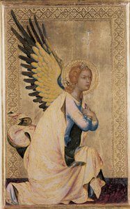 Gabriel, aus dem Orsini-Polyptychon von Simone Martini