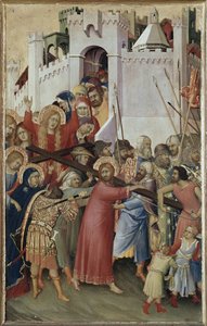 Polyptychon Orsini: Christus trägt das Kreuz