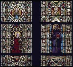 Heiliger Ludwig von Toulouse von Simone Martini