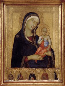 Jungfrau und Kind, ca. 1324-1325