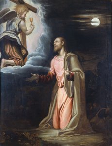 Christus im Garten von Simone Peterzano