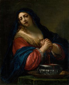 Heilige Praxedis, um 1650 von Simone Pignoni